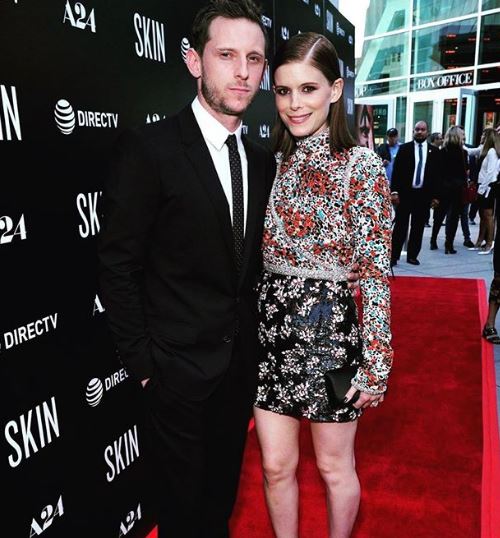 Kate Mara with husband
