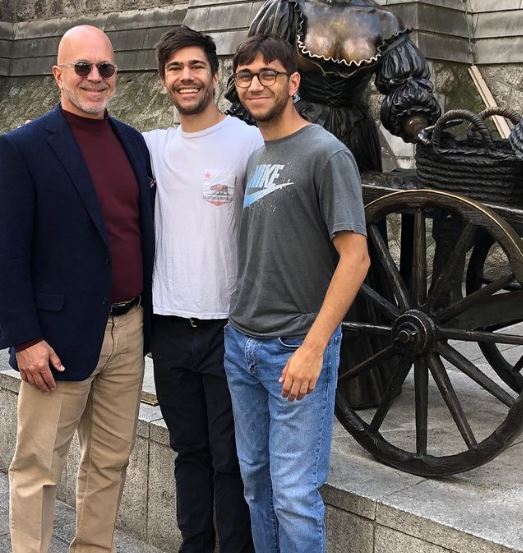 Michael Smerconish with sons