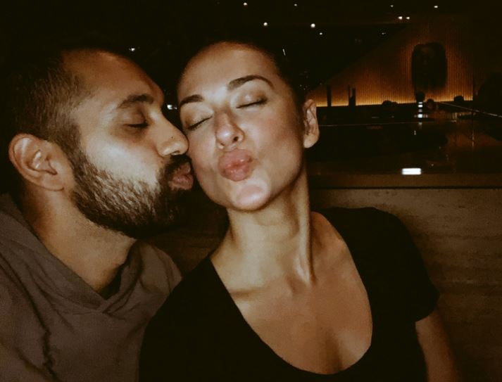 Tasya Teles and Sachin Sahel