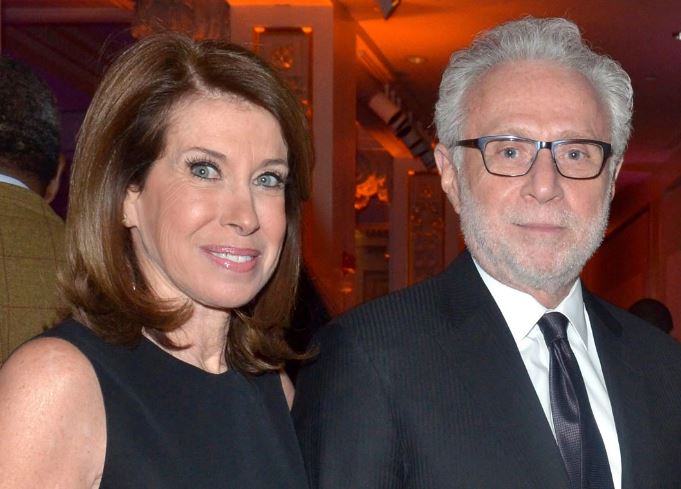 Wolf Blitzer and Lynn Greenfield