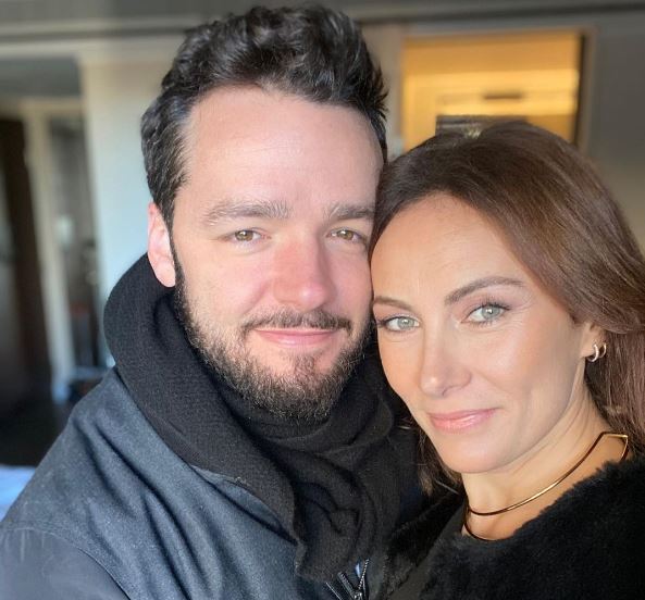Laura Benanti With Husband