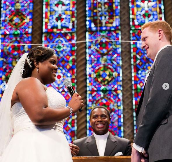 Danielle Pinnock Wedding