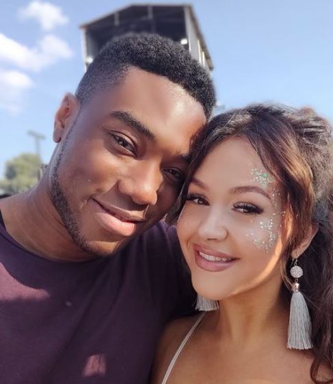 Eliza Butterworth with boyfriend