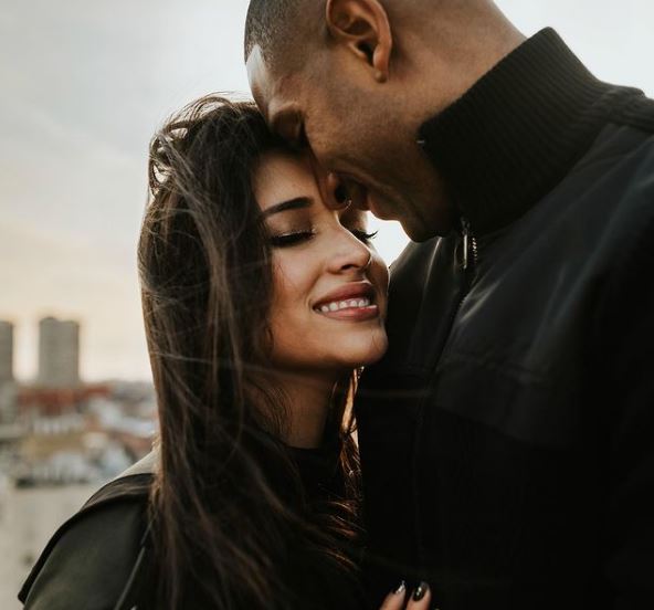 Al Horford with wife