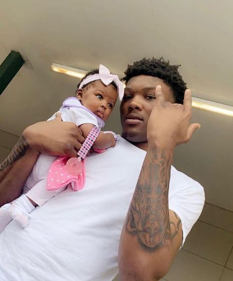 Robert Lee Williams III with daughter