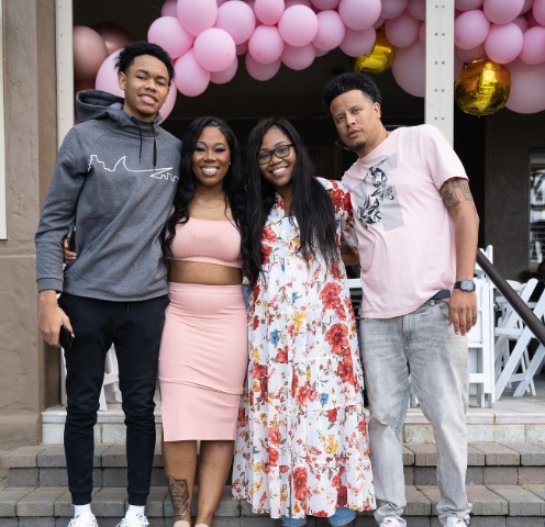 Anfernee Simons family Anfernee Simons family