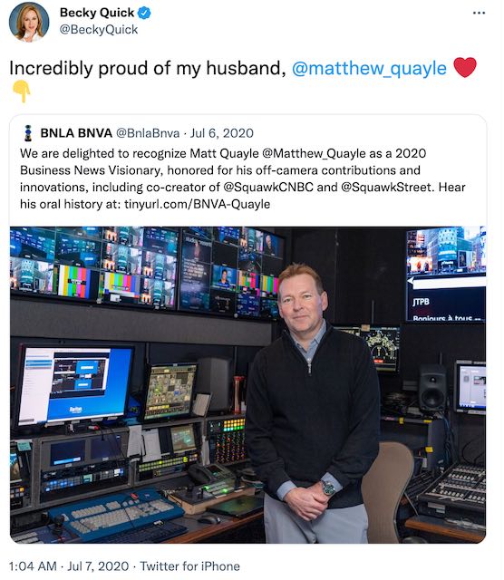 Rebecca Quick Husband Rebecca Quick Husband