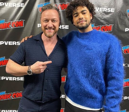 Amir wilson and James McAvoy