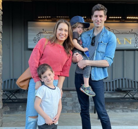 Ben Aaron family Ginger Zee's husband Ben Aaron and kids.