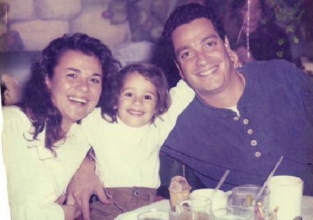 Lea Michele Parents Lea Michele with her parents