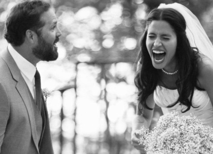 Mercedes Mason with her husband David Denman