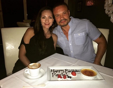 Dan Bongino with his wife