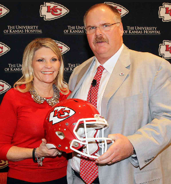 Andy Reid and Tammy Reid