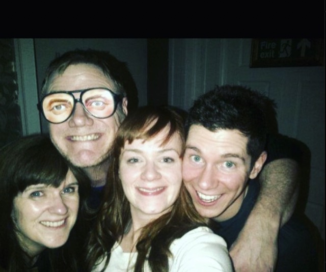 Natalie Gavin with The Syndicate co-stars