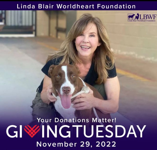 linda-blair-world-heart-foundation Linda Blair posting and raising awarness about her World Heart Foundation