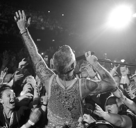 Robbie Doing What He Does The Best