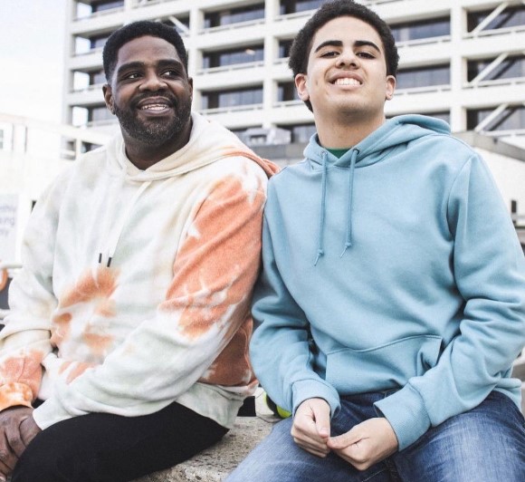 ron-funches-son Ron Funches eldest son, Malcolm Funches