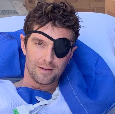 Injured and recovering Benjamin Hall