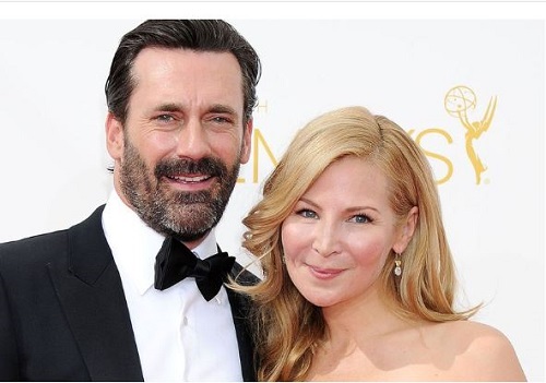 Jennifer Westfeldt with her ex partner Jon Hamm