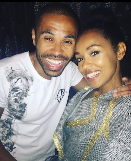 melanie-liburd-brother Melanie Liburd with Leon Liburd