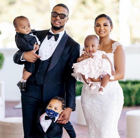 damian-lillard-wedding Damian Lillard Wedding Pic
