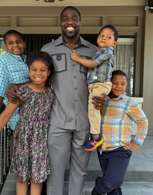 sam-acho-children-picture Sam Acho Kids picture