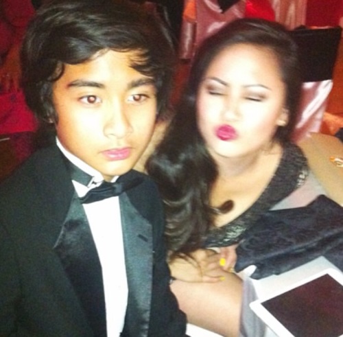 Kristian Flores mother